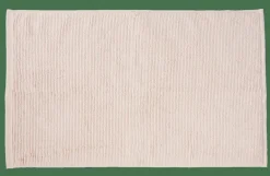 CASA RECYCLE Tappeto 50x80 Crema| Tappeti Per Bagno