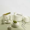 CASA RECYCLO Posate 24 Pezzi Grigio| Set Di Posate