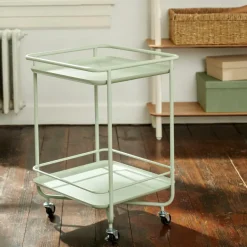 CASA REMUS Carrello Quadrato Menta Menta| Carrelli
