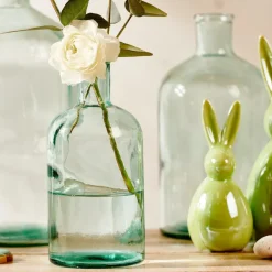 CASA RETRO Vaso Bottiglia Trasparente| Vasi