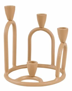 CASA RINGS Candeliere Marrone Chiaro| Candelieri