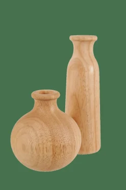 CASA RUBBERWOOD Vaso Decorativo Naturale| Vasi