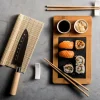 CASA SAMOURAI Set Per Sushi 10 Pezzi Naturale| Strumenti Da Cucina