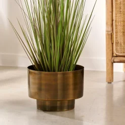 CASA SATURN Vaso Per Piante Bronzo| Vasi Di Fiori