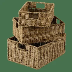 CASA SEAGRASS Cesto Cassetto Naturale| Cesti Cassetto