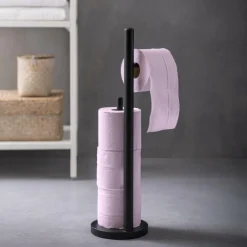 CASA SHADOW Organiser Da Bagno Nero| Accessori Per Il Wc