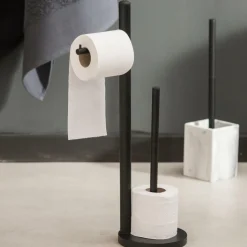 CASA SHADOW Organiser Da Bagno Nero| Accessori Per Il Wc