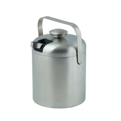 CASA SHAKE & STIR Secchiello Ghiaccio 1,3L Acciaio Inossidabile| Accessori Per Cocktail