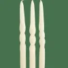 CASA SPIRAL Candela S/3 Crema| Candele