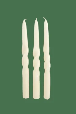 CASA SPIRAL Candela S/3 Crema| Candele