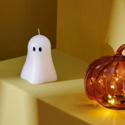 CASA SPOOKY Candela Bianco| Halloween|Autunno