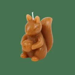 CASA SQUIRREL Candela Scoiattolo Marrone| Autunno|Candele