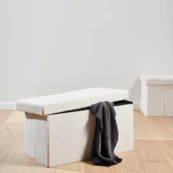 CASA STOR Con Contenitore Bianco| Kids|Pouf Portatutto