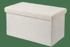 CASA STOR Con Contenitore Bianco| Kids|Pouf Portatutto