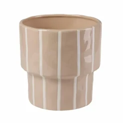 CASA STRIPES Vaso Da Fiori Sabbia| Vasi Di Fiori