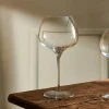 CASA SUPER Bicchiere Da Vino 80 CL Trasparente| Bicchieri Da Vino