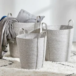CASA SYMPLICITY Cesto Grigio Chiaro| Cesti Portatutto