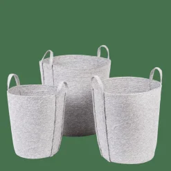 CASA SYMPLICITY Cesto Grigio Chiaro| Cesti Portatutto