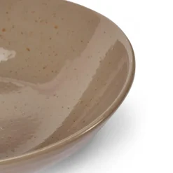 CASA TERRA Piatto Fondo Taupe| Piatti