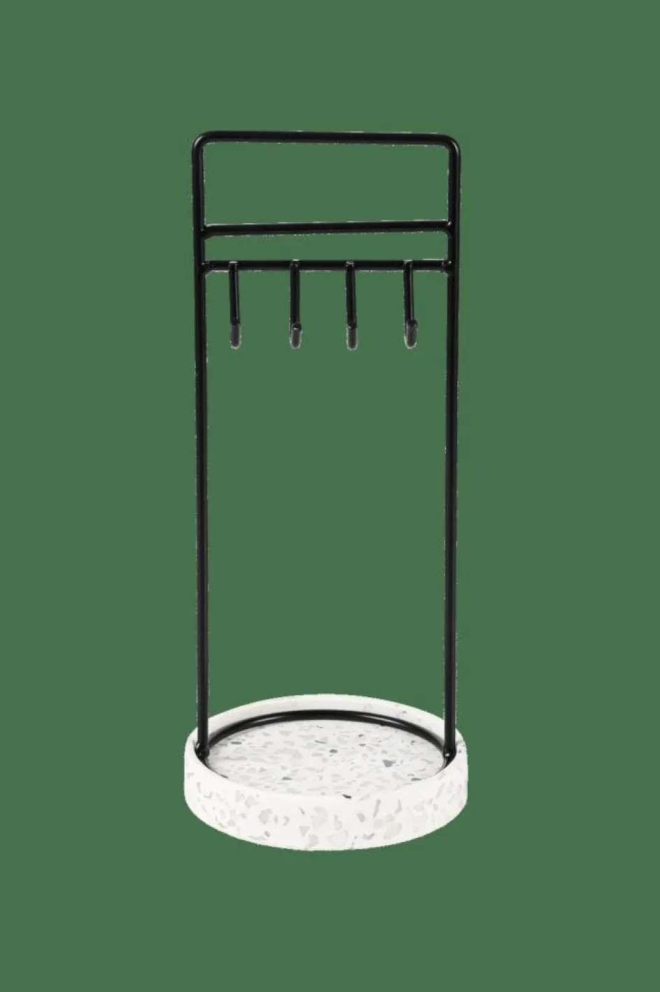 CASA TERRAZZO Portagioielli Nero, Bianco, Grigio| Portagioielli