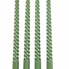 CASA TWIST Candele Intrecciate Set Di 4 Arancione| Candele