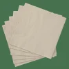 CASA UNI Set Di 20 Tovaglioli Beige| Tovaglioli