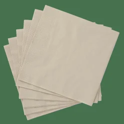 CASA UNI Set Di 20 Tovaglioli Beige| Tovaglioli