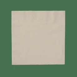 CASA UNI Set Di 20 Tovaglioli Beige| Tovaglioli