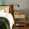 CASA WEBSTER Comodino Naturale| Comodini|Cassettiere