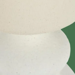 CASA WHITESTONE Lampada Tav+paralume E27 Bianco Antico| Lampade Da Tavolo