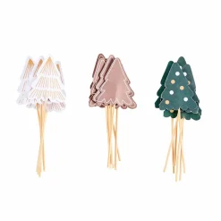 CASA X-MAS Set Per Cupcake 48 Pezzi Multicolore| Stampi