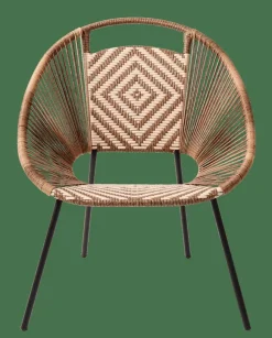CASA YUMA Sedia Lounge Naturale| Sedie Lounge