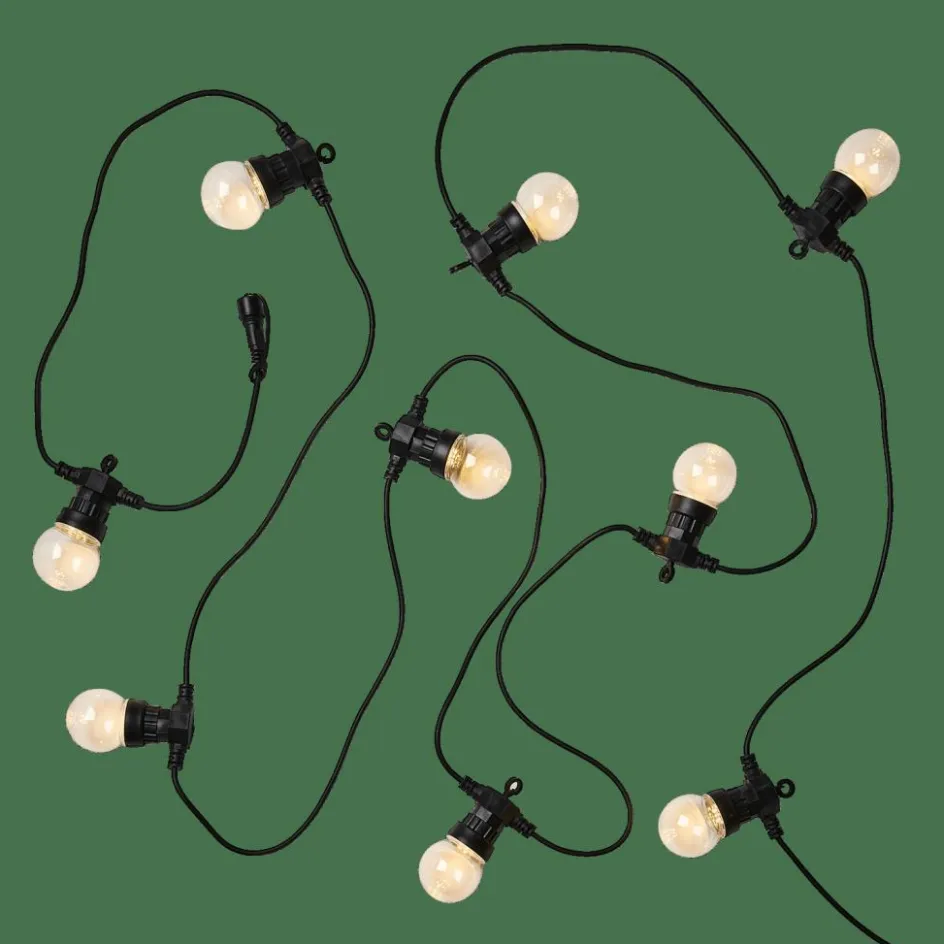 CASA FESTA Filo Luminoso Con 10 Luci Led 8 Funzioni| Fili Luminosi