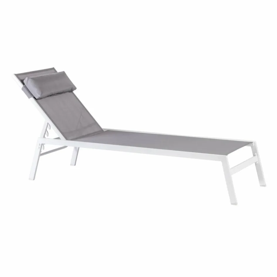 CASA HUGO Lettino Set Di 2 Bianco/grigio| Lettini