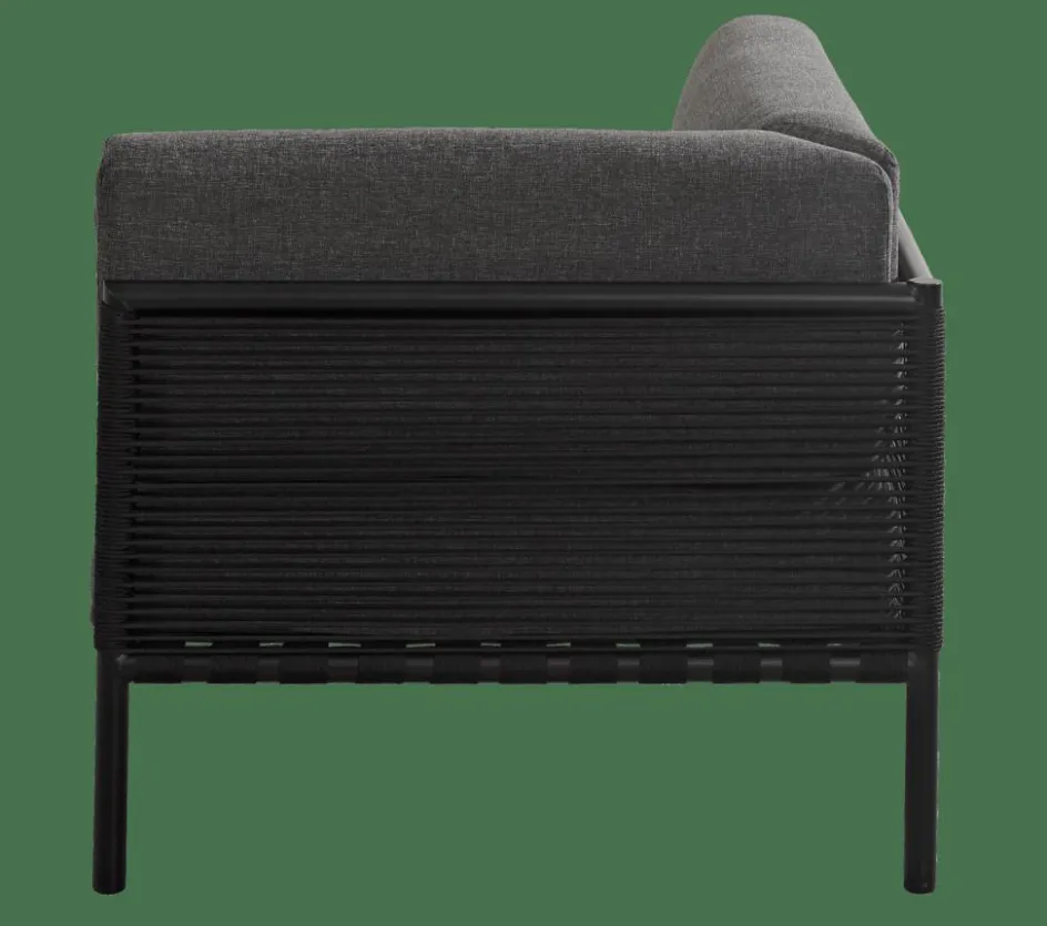 CASA JUMBO Poltrona Ad Angolo Nero| Set Lounge