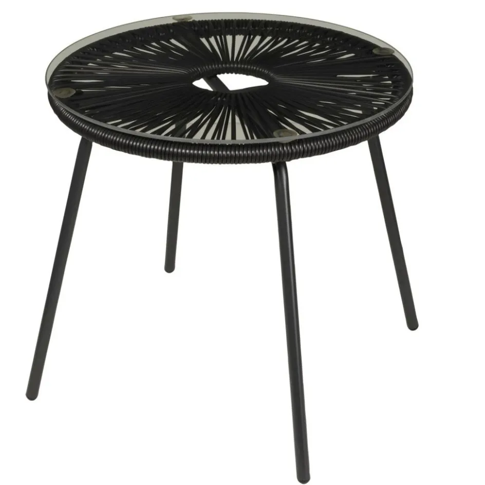 CASA PAPAYO & ACAPULCO Set Lounge Nero| Sedie Lounge|Set Lounge