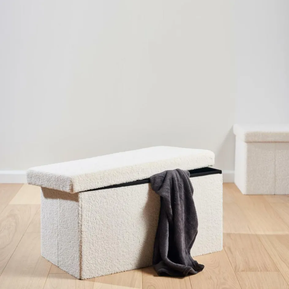 CASA STOR Con Contenitore Bianco| Kids|Pouf Portatutto