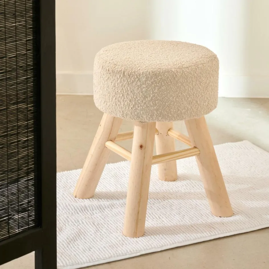 CASA VINCE Sgabello Bianco| Kids|Sgabelli